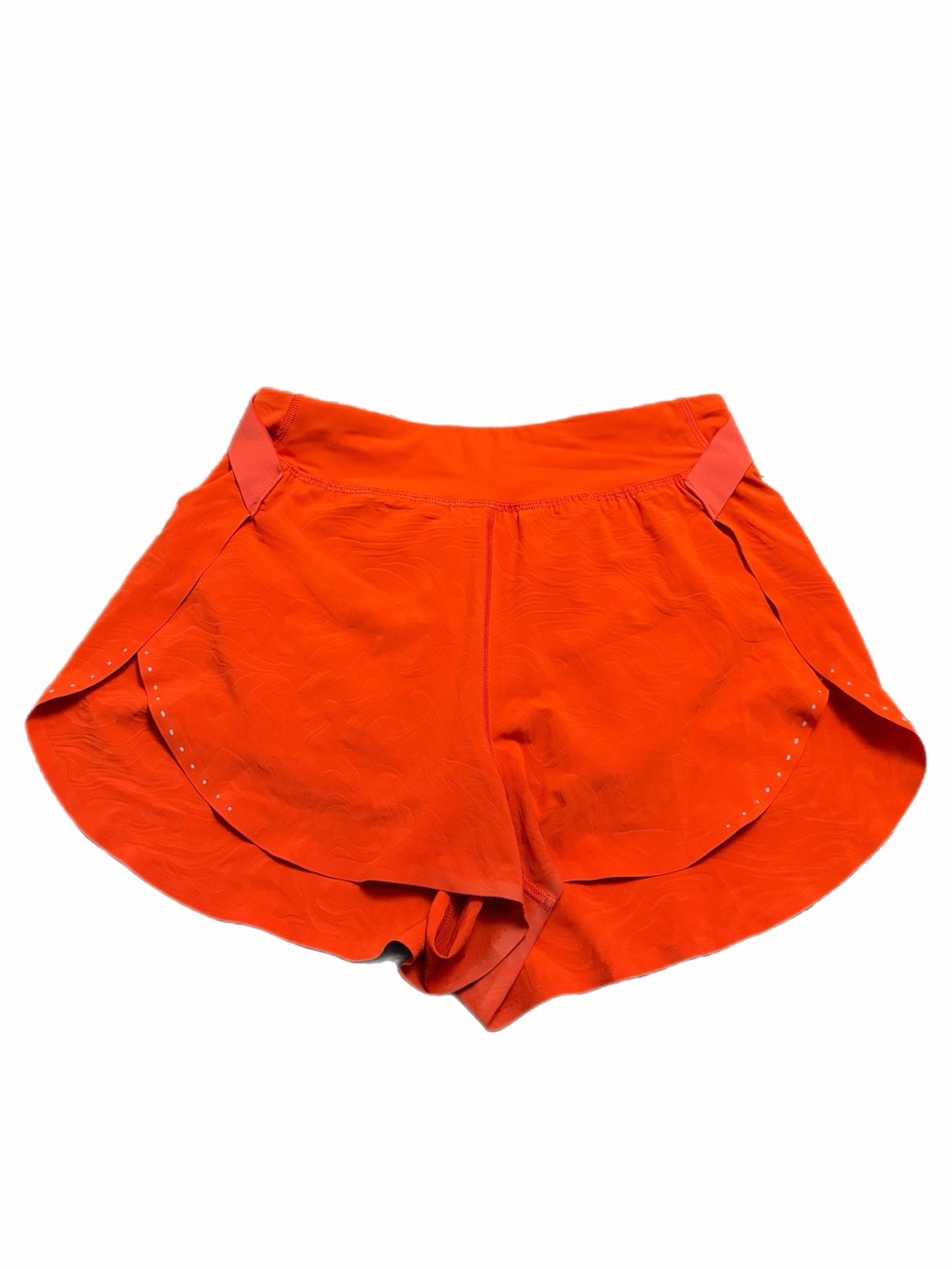 Lululemon Fast and Free High-Rise Short 2" *Airflow Sense Emboss Solar Orange 4